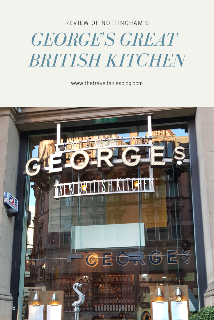 Review of George's Great British Kitchen in Nottingham. #travel #review