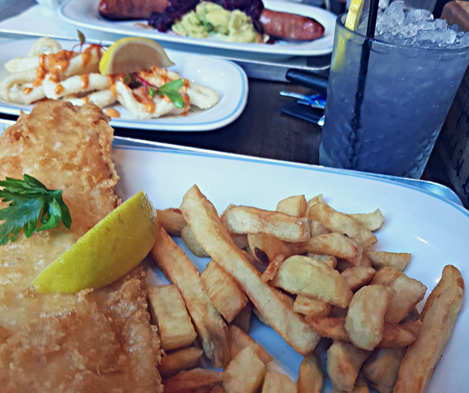 George's Great British Kitchen in Nottingham - Traditional Fish and chips 