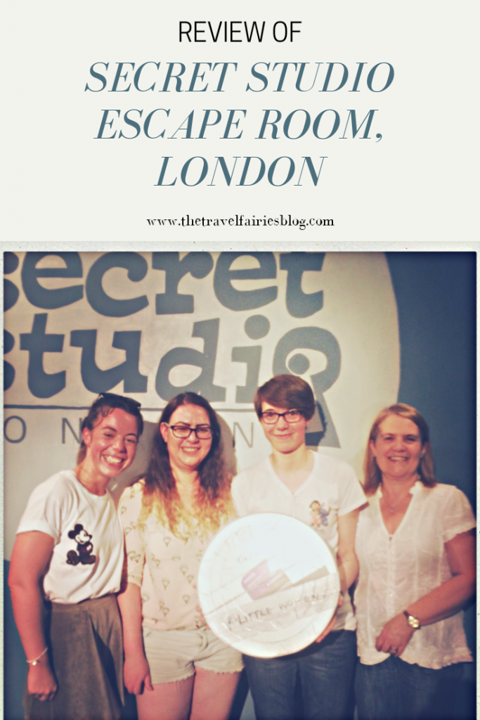 Review of the Secret Studio Escape Room London. Best things to do in London. Escape rooms in London, England, UK #escaperoom #europetravel #thingstodoinlondon
