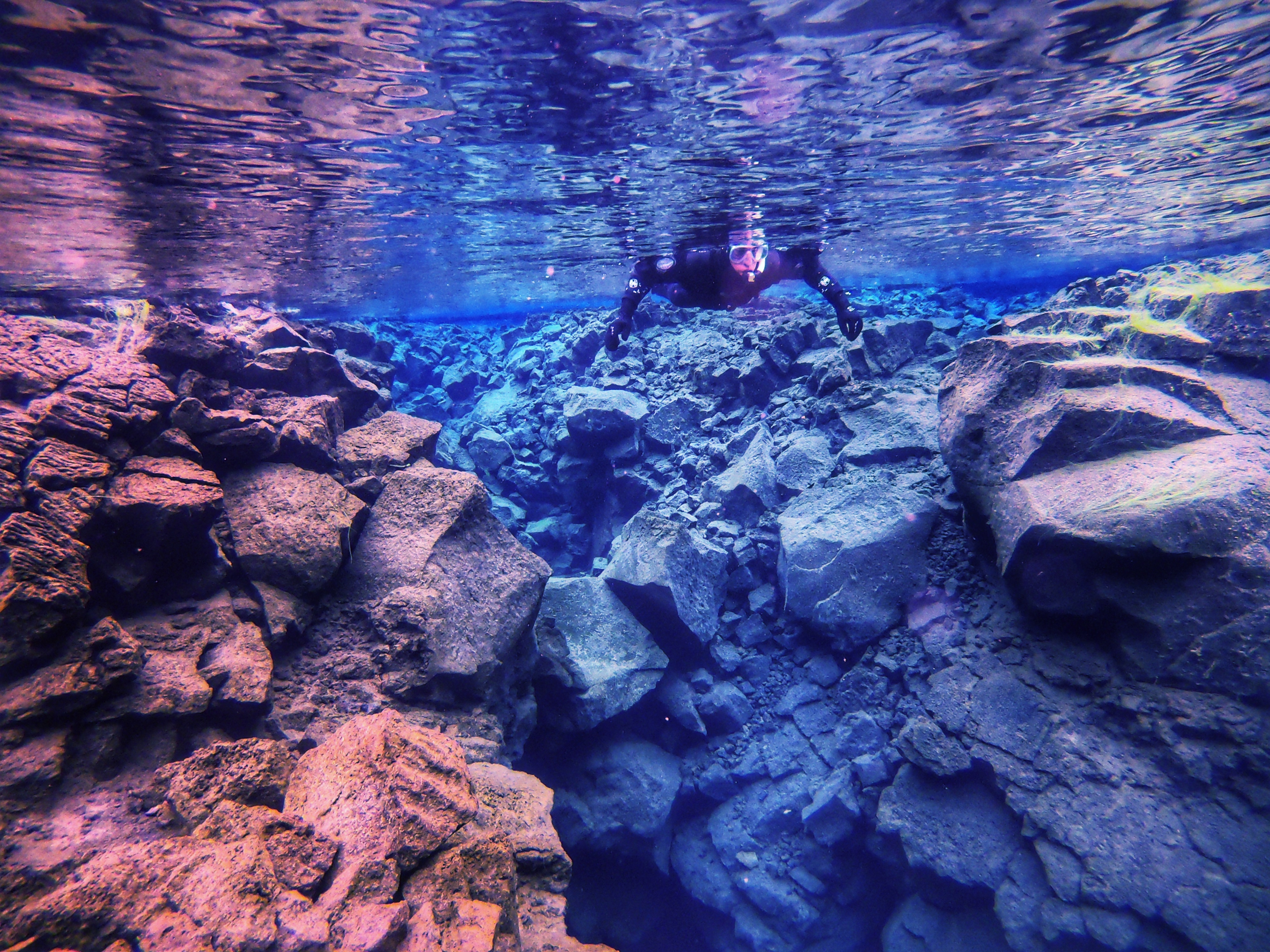 Bucket list day trips from Reykjavik, Iceland - Snorkeling the Silfra Fissure