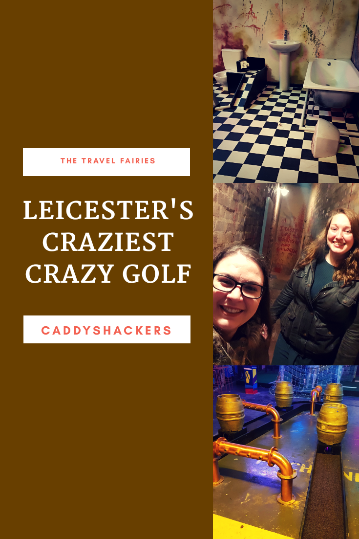 Review of Caddyshackers, Leicester's newest adult only crazy golf bar. #crazygolf #leicester #nightsout #visitengland