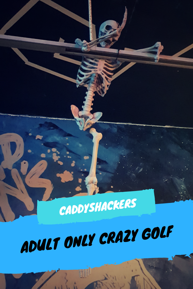 Review of Caddyshackers, Leicester's newest adult only crazy golf bar. #crazygolf #leicester #nightsout #visitengland
