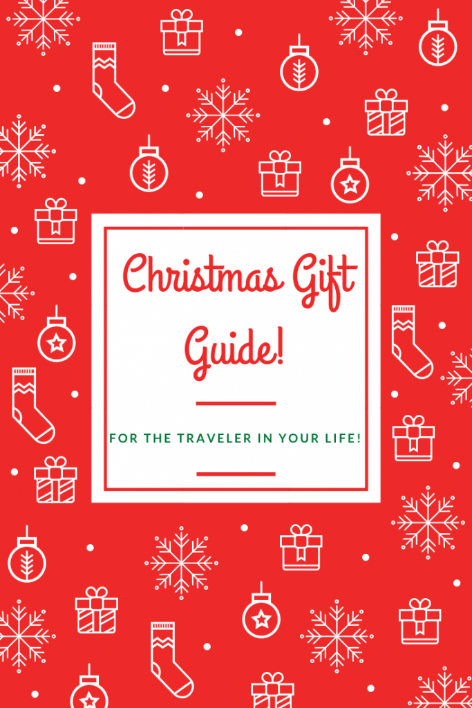 Christmas gift guide for the traveler in your life! Struggling to find the perfect present for that tricky to buy for traveler? Check out our Christmas gift guide for some great travel presents! #travel #christmas #christmasgiftguide #giftguide