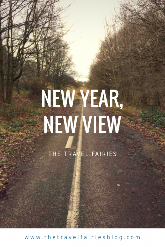 New Year, New View. How to set travel new year resolutions and tips for setting travel goals. #travel #newyearsresolution #travelgoals