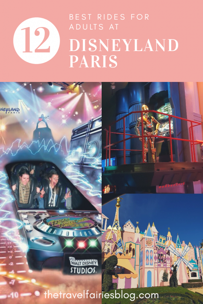 12 of the best rides for adults at Disneyland Paris. Fast, thrill rides. Awesome Adventure roller Coasters #Disney #DisneylandParis #DisneylandParisrides #disneytravel #travel