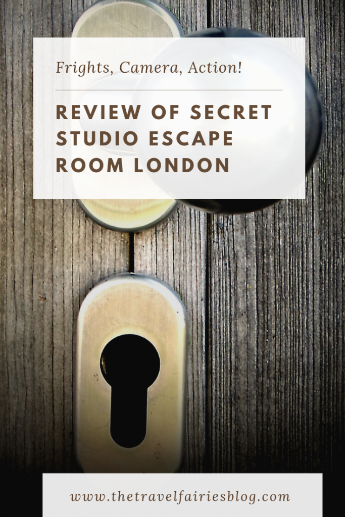 Review of the Secret Studio escape room, London | Fun, creative and quirky things to do in London | Awesome escape the room game for adults, for teams or as a team building group activity | Exciting experience to add to your London bucket list, escape room with live actors #escaperoom #thingstodoinLondon #europetravel